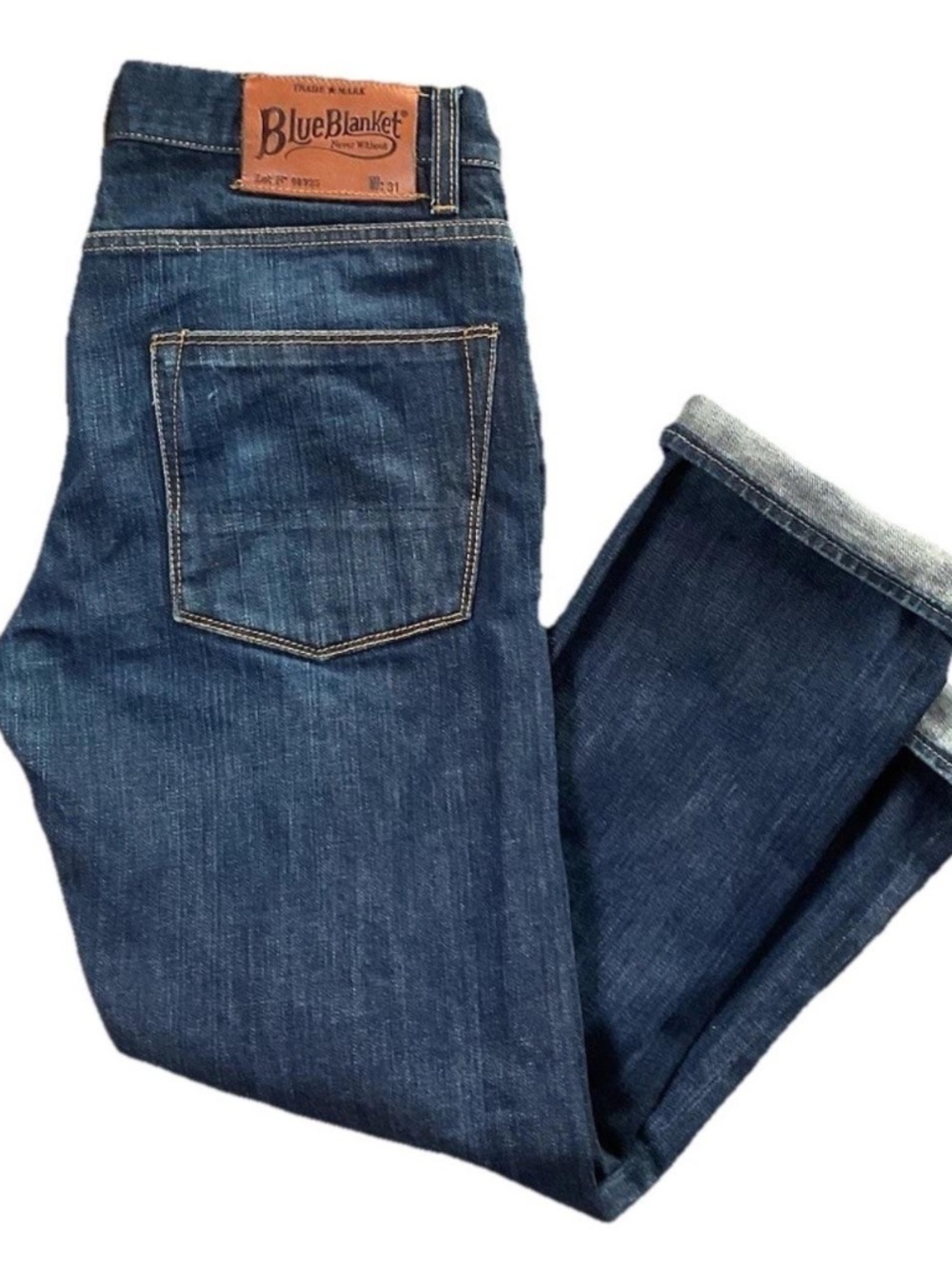 Blue Blanket / Italian Selvedge Denim / Men’s 31 / Dark Wash Jeans